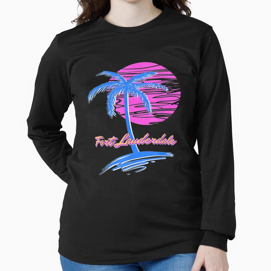 Fort Lauderdale Beach Retro 80s by vivanbess