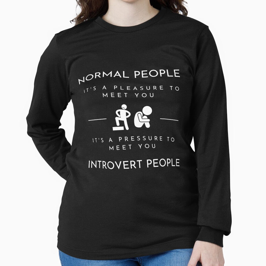 Normal people vs introvert people by TeeZilla808