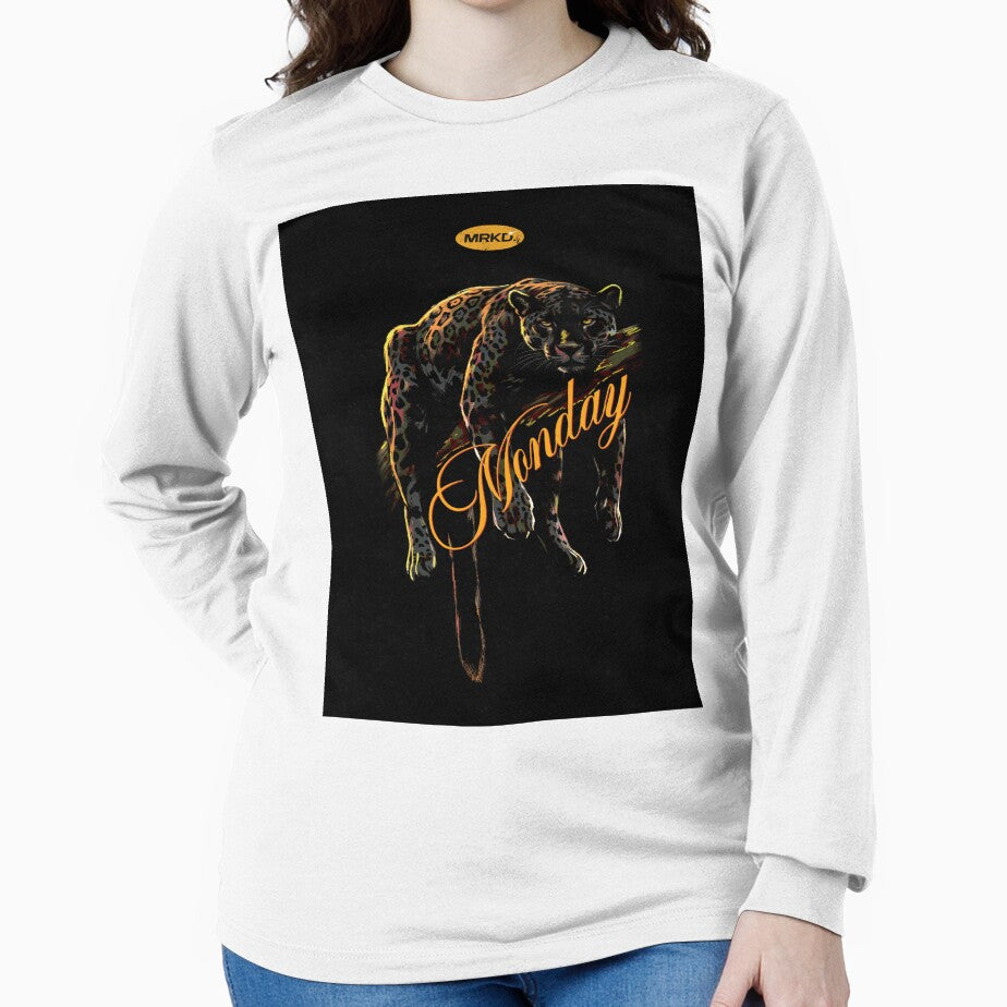 Monday — Black Jaguar Dark Art Print | MRKD by MRKD.World