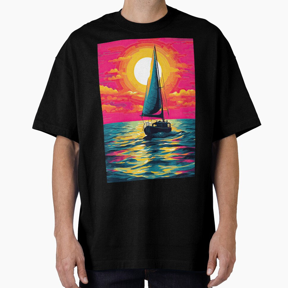 Sailboat Pop Art Maritime by ArtHouseNiklas