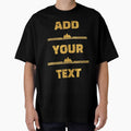 ADD YOUR TEXT CUSTOM T_SHIRTS by Drawix