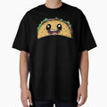Creepy smiling taco face by winterswinner