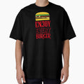 Enjoy Your Burger sticker Design by PositiveStudio
