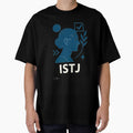 ISTJ Personality Abstract Art – MBTI Design (Center Print) by W-Rm