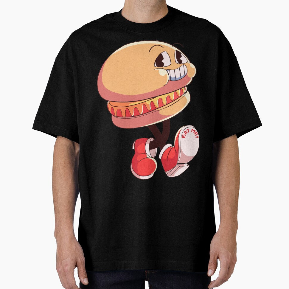 The Mr Happy Burger walk in by sarazabrand