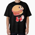 The Mr Happy Burger walk in by sarazabrand