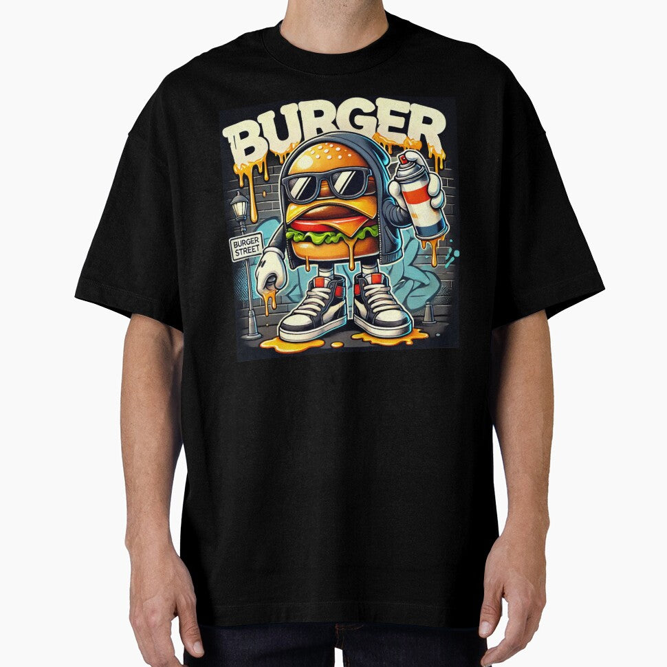 Burger - Urban Graffiti Food Vibes by Still Hungry Shop