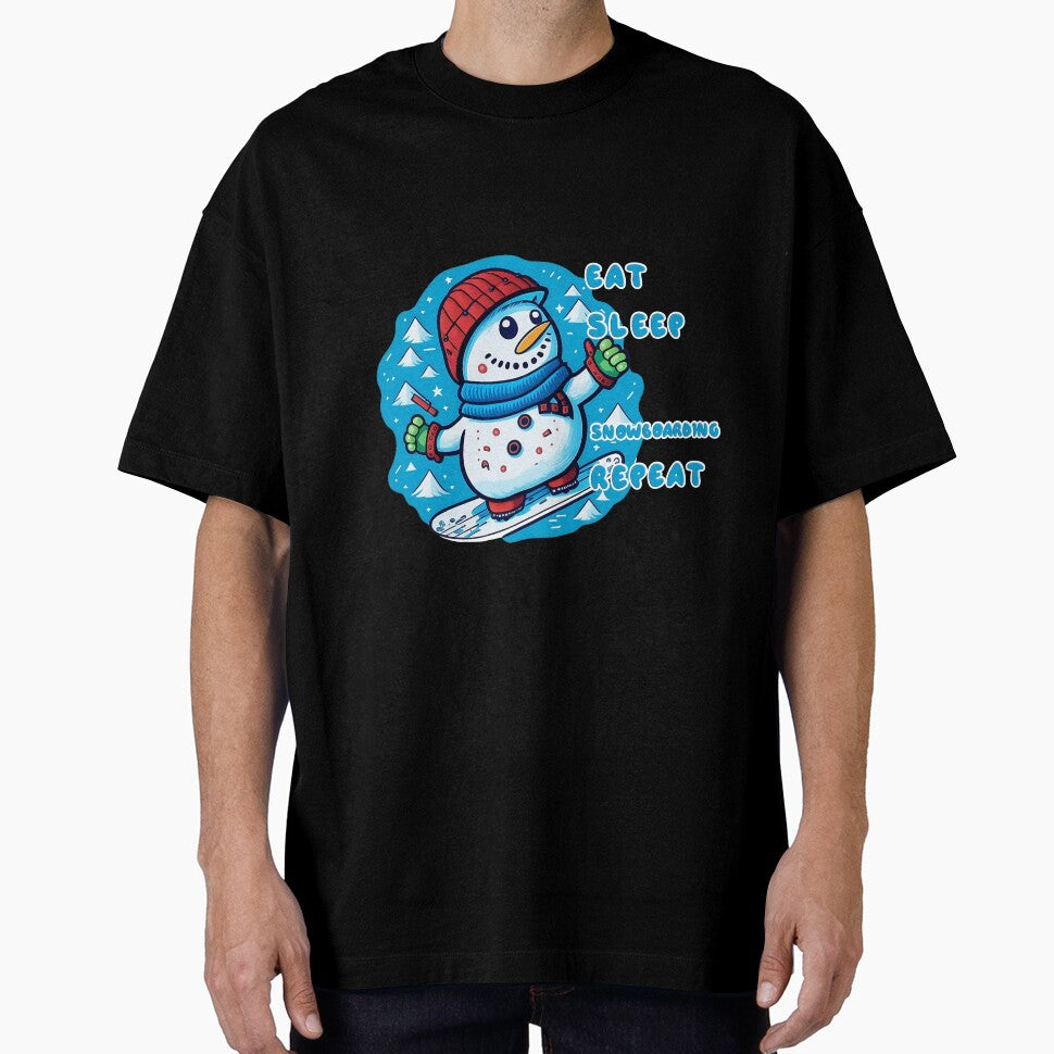 Eat Sleep Snowboarding Repeat by ClassicInkPress