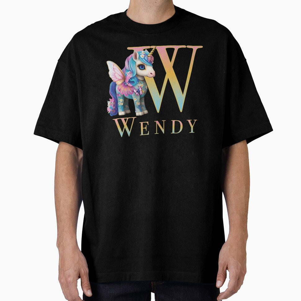 Wendy name with a cute unicorn by Lubellebubble20