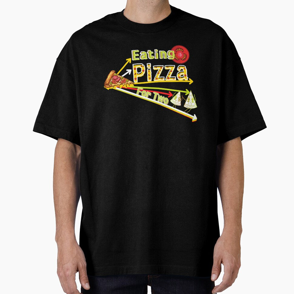 Eating Pizza For Two, For Pizza Lovers by artlaila