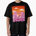 Pixel Lesbian Pride City by MetallicWings15