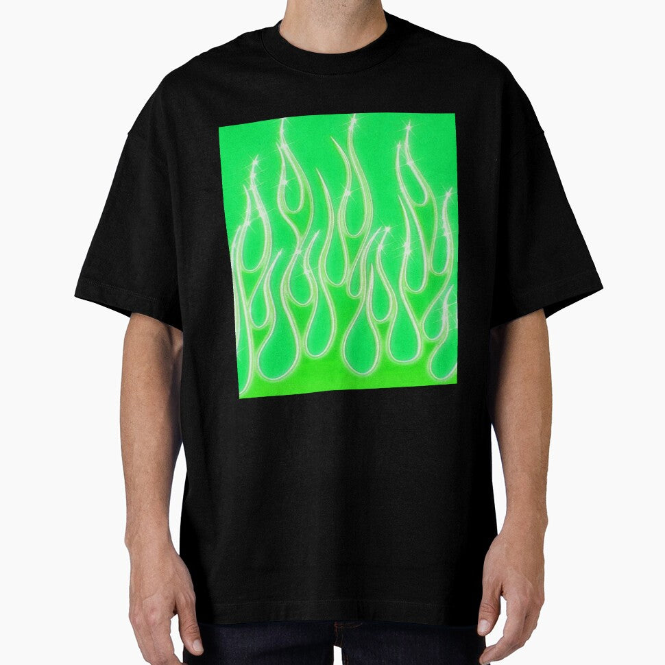 green flames by sqftv
