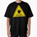 Caution Coffee Addict - Funny Warning Sign For Coffee Lovers by Shape Snip Studio