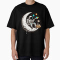 Astronaut Drinking Coffee on the moon by Mike Notis