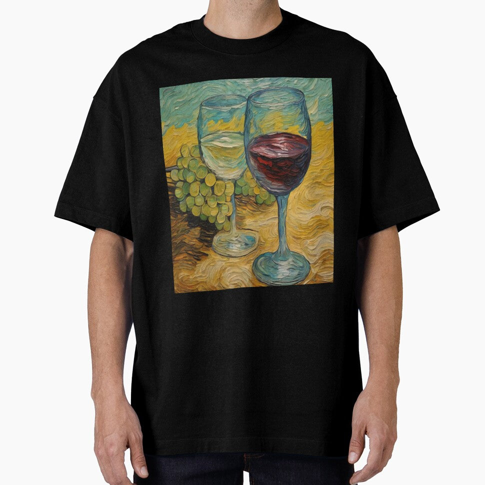 "Red and White Wine Glasses" by Artisticanvas
