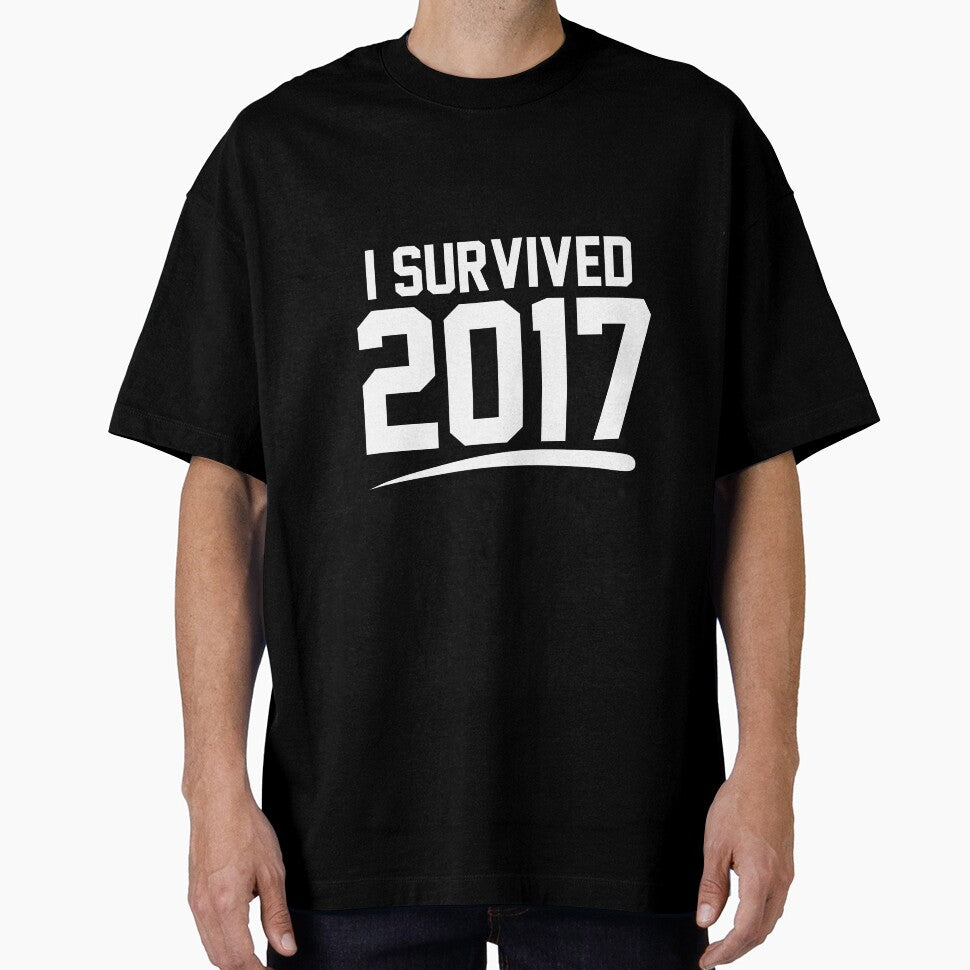 I Survived 2017 T-Shirt for Men and Women by AllStarMerch