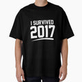 I Survived 2017 T-Shirt for Men and Women by AllStarMerch