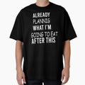Already planning what I'm going to eat after this Slim Fit T-Shirt by paradise Shop ⭐⭐⭐⭐⭐