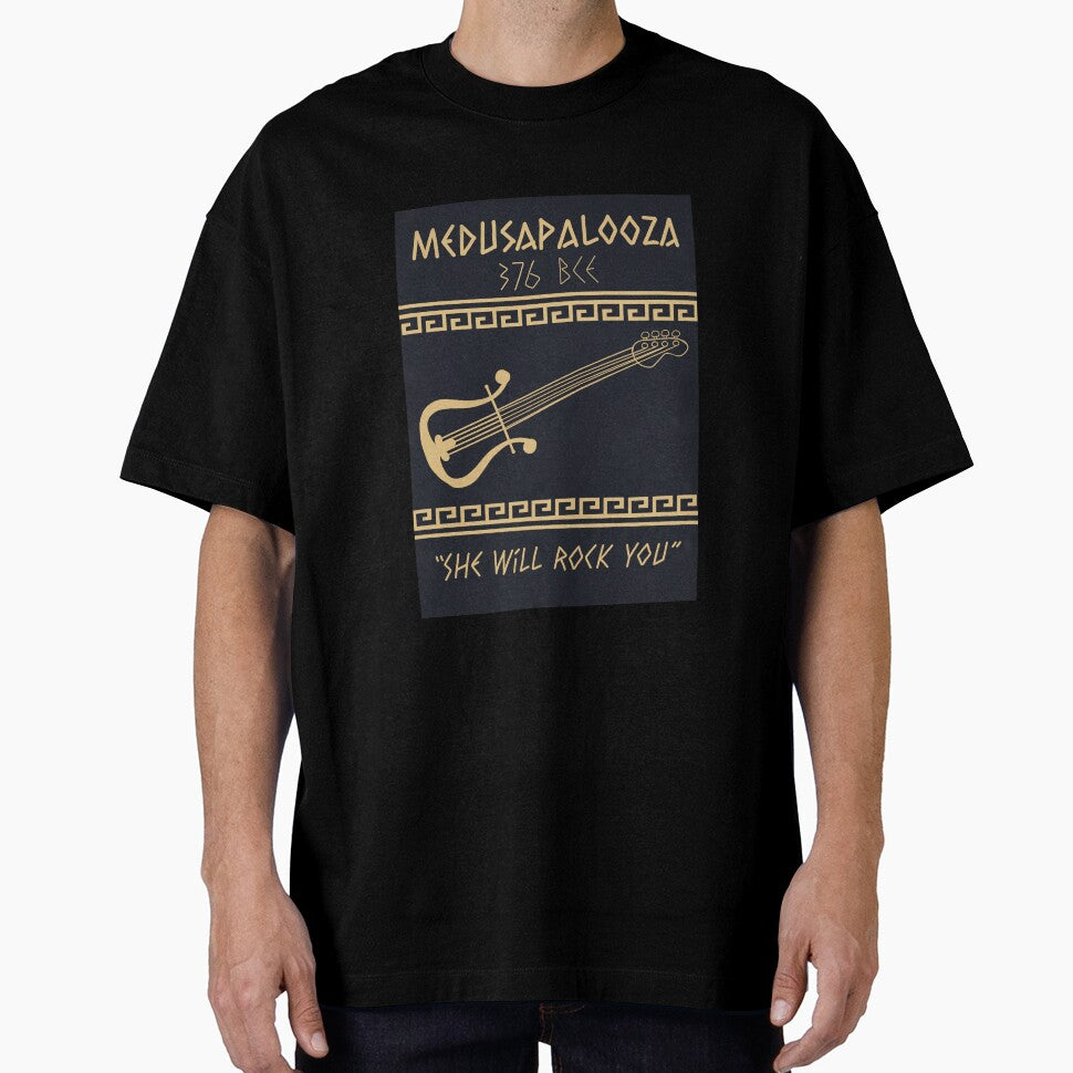 Medusa Palooza (Navy/Gold Colorway) by Silly Goose Studios
