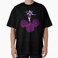 Gothic Glitch Girl With Black Roses by Glitch Ink