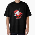Cute Santa Elf Coffee Cup | Xmas Santa Clause Café Lover by Cedinho