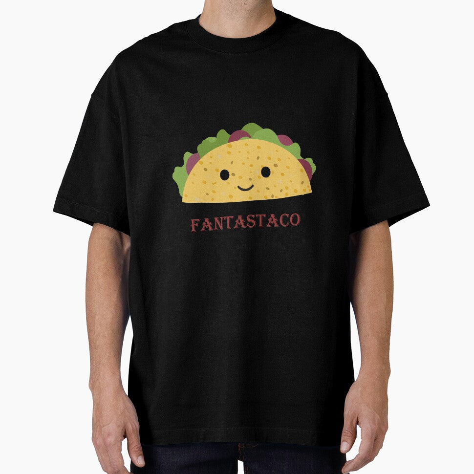 Fantastaco Cute and Funny Smiling Kawaii Taco by Hedgie Designs