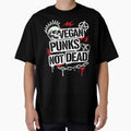 Vegan Punks Not Dead Punk Stencil by Cat-butt-shirts