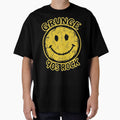 Grunge Smiley 90s Rock – Vintage Distressed Alternative by PLUSHIWORLDtm