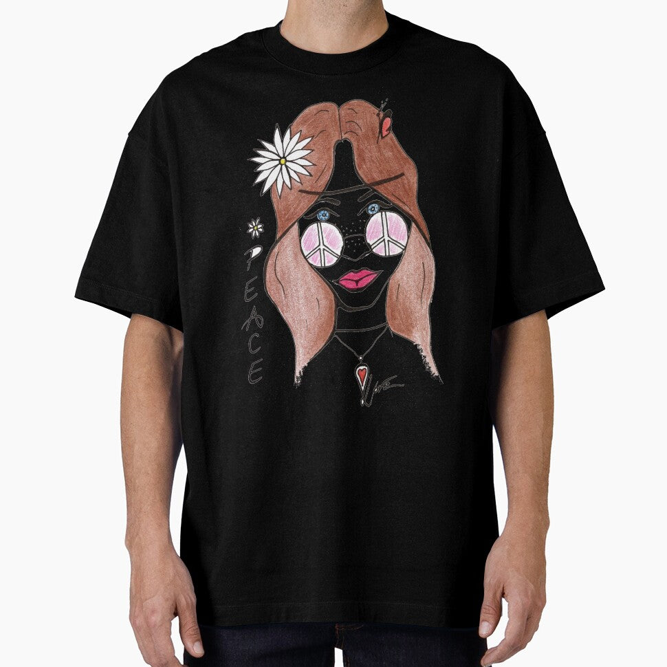 Peace Women Hippie Woodstock by HighArtDesigns