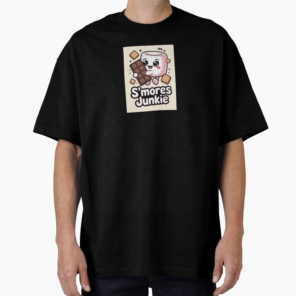 S'mores Junkie Cute Marshmallow Dessert Lover Art by GraffKingz
