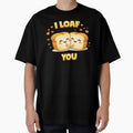 I Loaf You Cute Bread Pun by Papier Atelier Art
