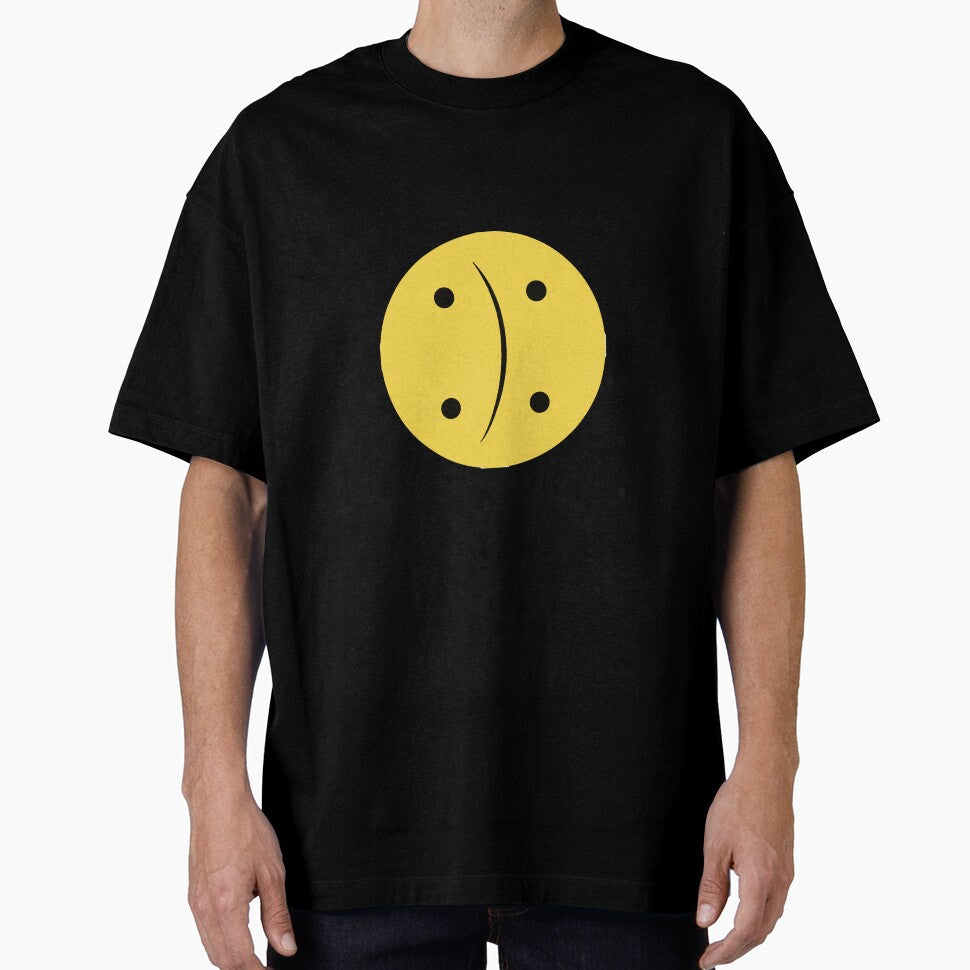 Retro Grunge Neutral Smiley Face by Kate-Redfox