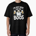 I'm Just Here For The Boos Halloween Ghost Beer Crew men by KotexTemu