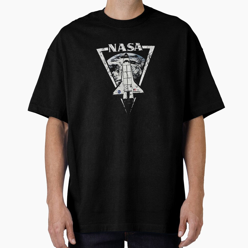 Nasa Edeavour Triangular Insignia T-Shirt_1599734 by ZiraBooth