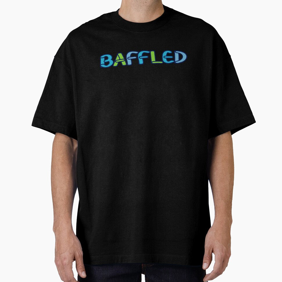 Baffled Hand Lettering Blues Green Fun by Hinkson Cox