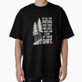 Paths in Life Dirt Trail Quote by Designdos