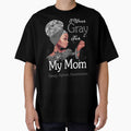 Sleep Apnea Awareness Black Girl I Wear Gray For My Mom by tenjun16