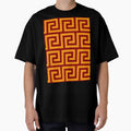 house of lions minimalist greek pattern by neopop