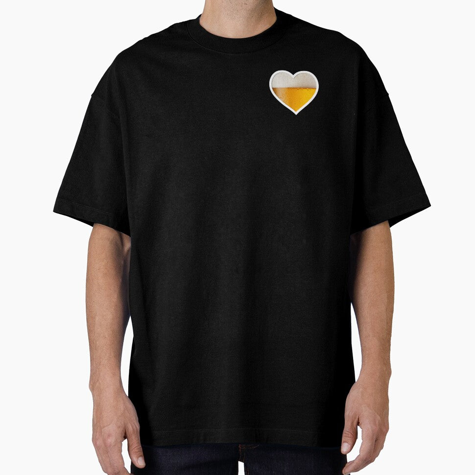 I Love Beer Heart – Funny Beer Lover Graphic by Spaabus