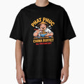 Funny Phat Phuc China Buffet Cartoon Chinese Food Lover by w1ckerman