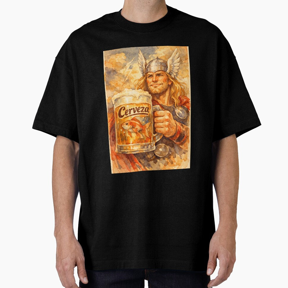 Thor with Cerveza by Sarcastic designs
