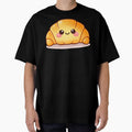 Kawaii Croissant Cute Food Character by ImagenFusionP