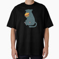 Cat Eating Burger by Pixelish
