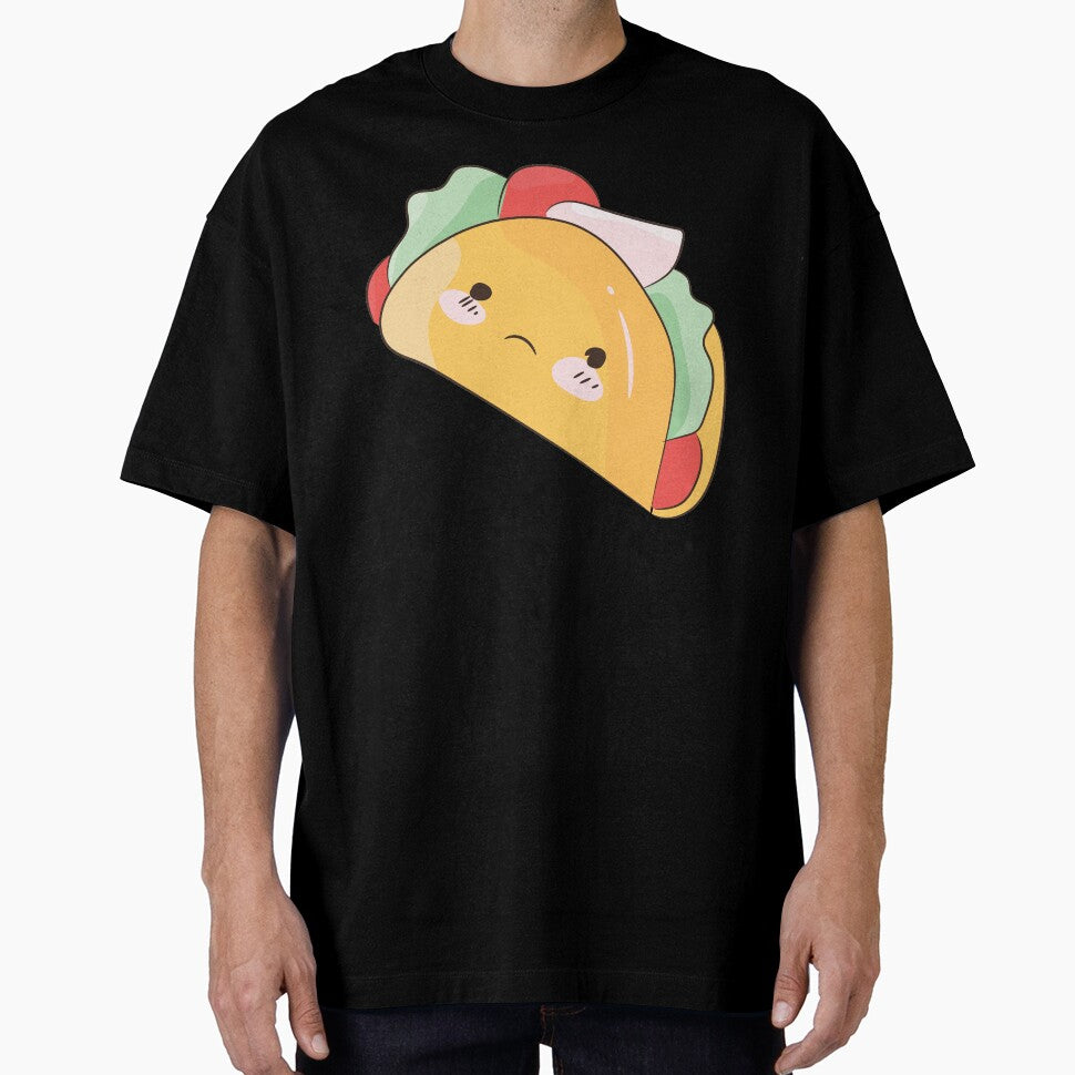 Sad kawaii taco Mexican by TamGustam