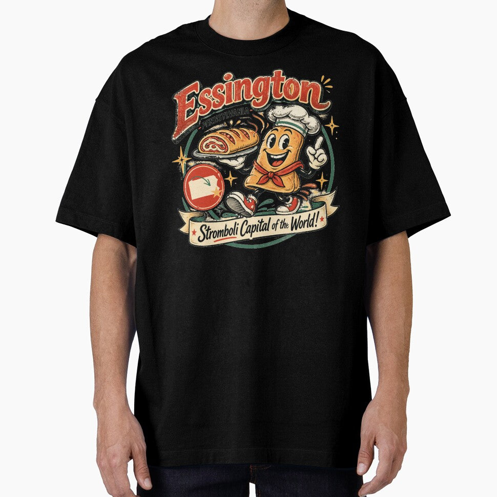Essington, PA - Stromboli Capital of the World - Vintage Mascot by The Masked Designer