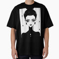 gothic portrait of a lady with additional spiders in the spirit of true halloween for goths and other misfits by Productsbane