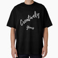 Creatively Yours - Independent Artist's Design (White Fonts) by my-green-gecko