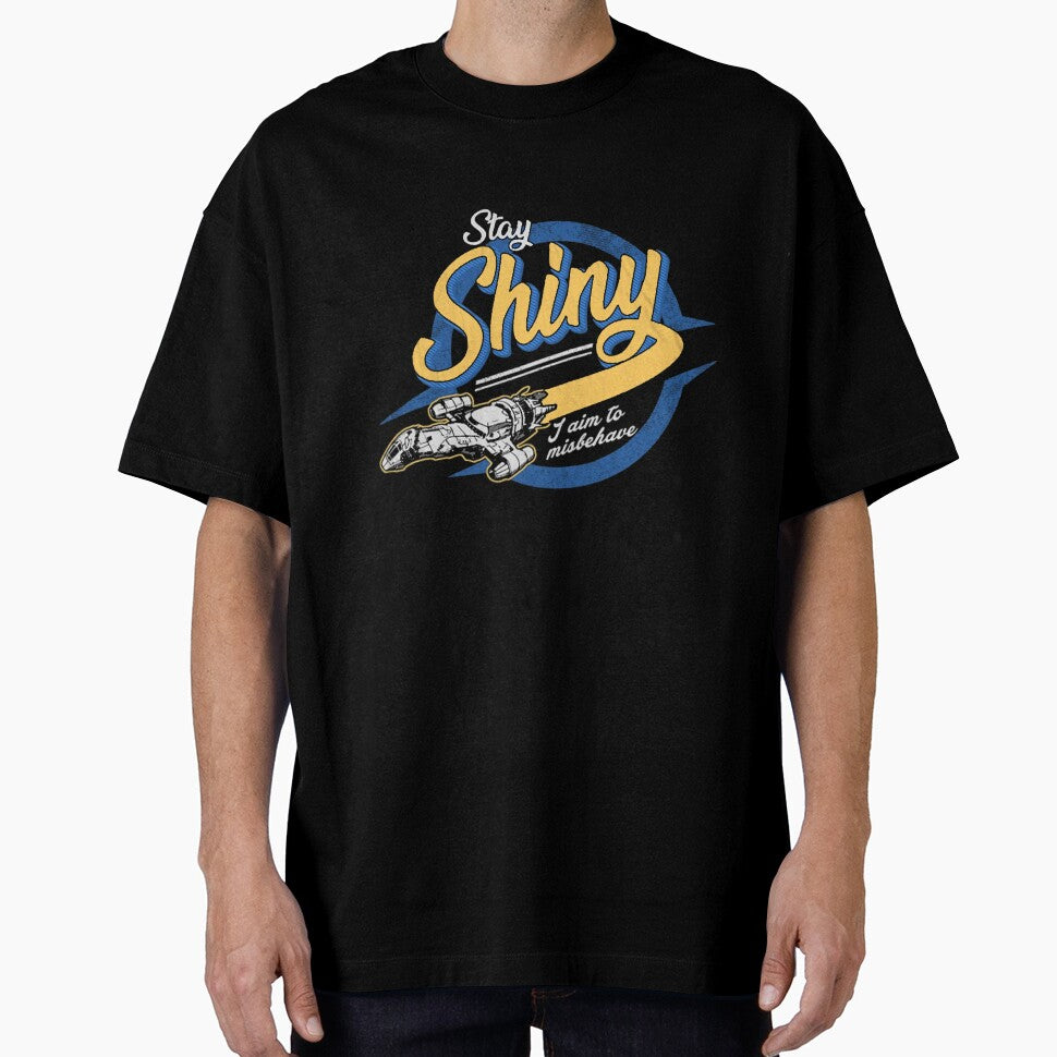 Stay Shiny Firefly Retro by sparkerzed