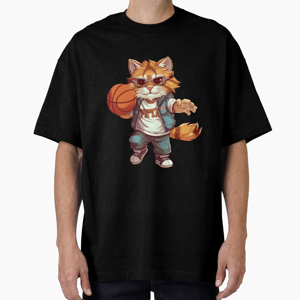 cool basketball cat by Soulskier