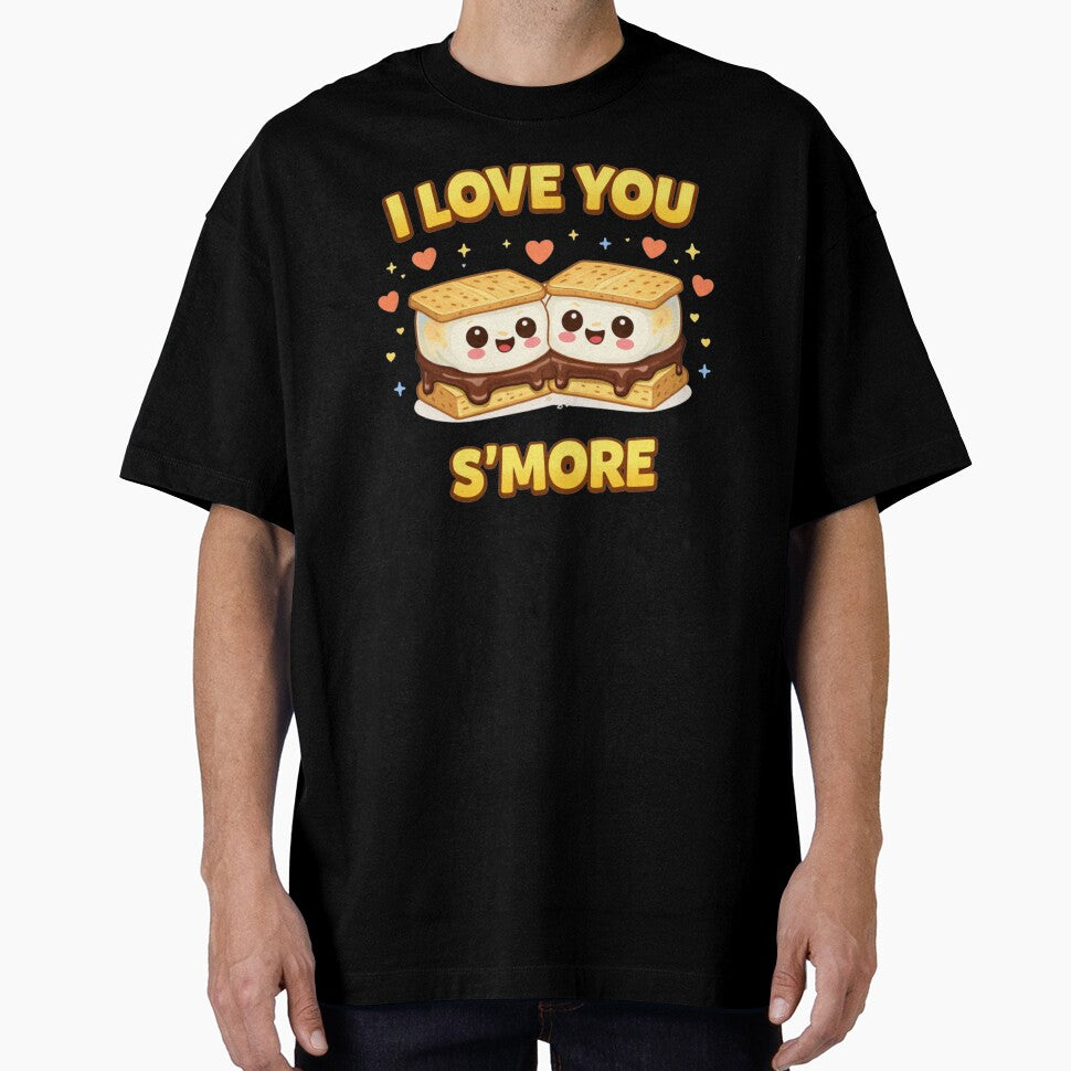 I Love You S’more Cute Food Pun by Papier Atelier Art
